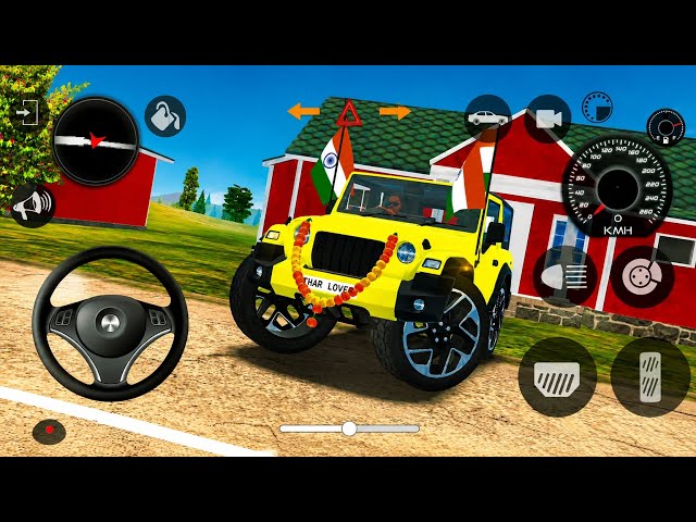 Modified Mahindra Thar Car Games: Indian Cars (Gadi Wala Game) - Car Game Android Gameplay 2026
