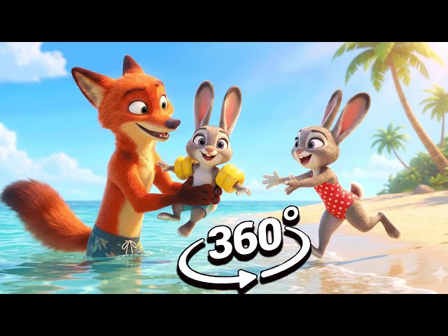 Zootopia Movie Collection! VR 360°