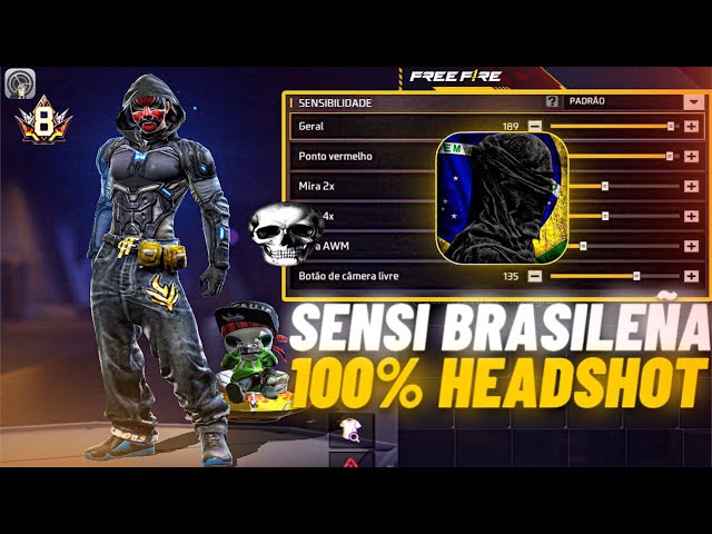 Free Fire Headshot setting 2026 ⚡ Best Sensitivity Settings ⚙️| Sensitivity + Hud Settings Free Fire