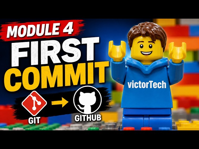 I Made My First Git Commit & Pushed It to GitHub! | Beginner Git Tutorial #4