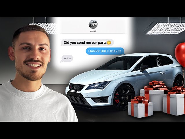 SURPRISING MY FRIEND WITH CUPRA UPGRADES FOR HIS BIRTHDAY!!!