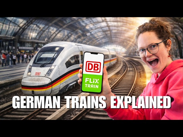 Germany FULL train travel guide 2026 🇩🇪 | Refunds, Discounts, Deutsche Bahn vs. Flixtrain & more