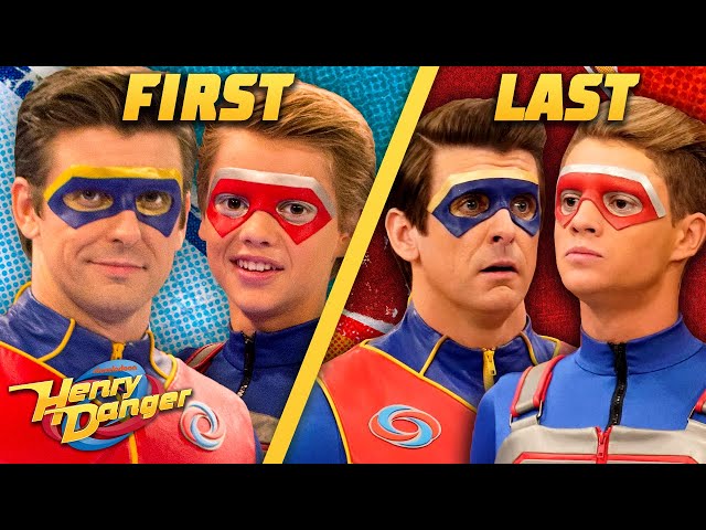 FIRSTS & LASTS With Kid Danger and Captain Man! | Henry Danger