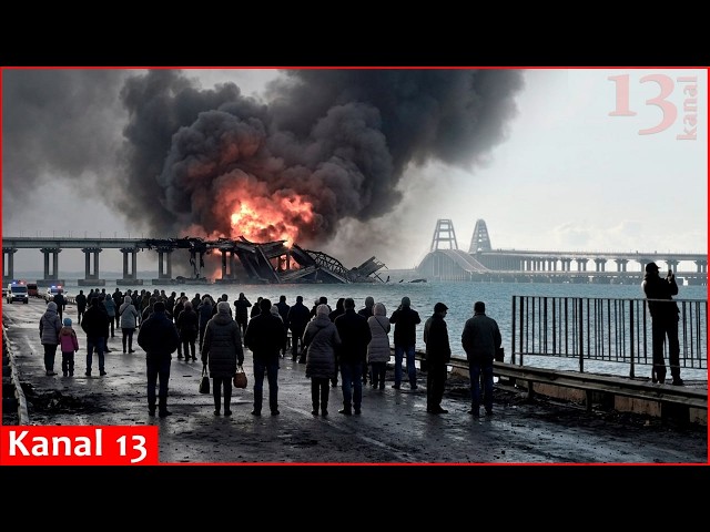 "Russians are in panic": Ukrainian Forces began preparations to destroy the Crimean Bridge
