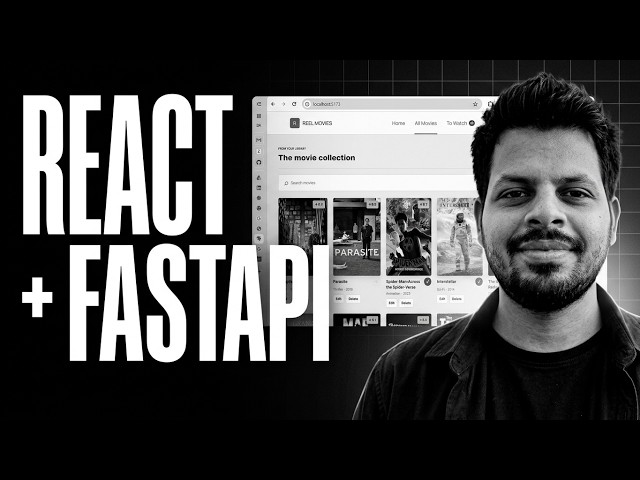 01 React + FastAPI Project | Building & Hosting a Full-Stack App