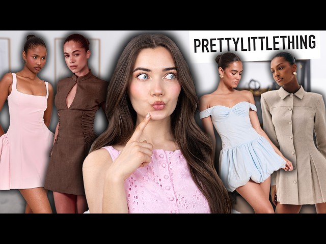 I BOUGHT VERY EXTRA DRESSES FROM PRETTY LITTLE THING!