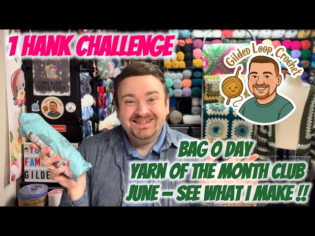 Bag O Day Yarn of the Month Club | 1 Hank Challenge -- what did I make ??