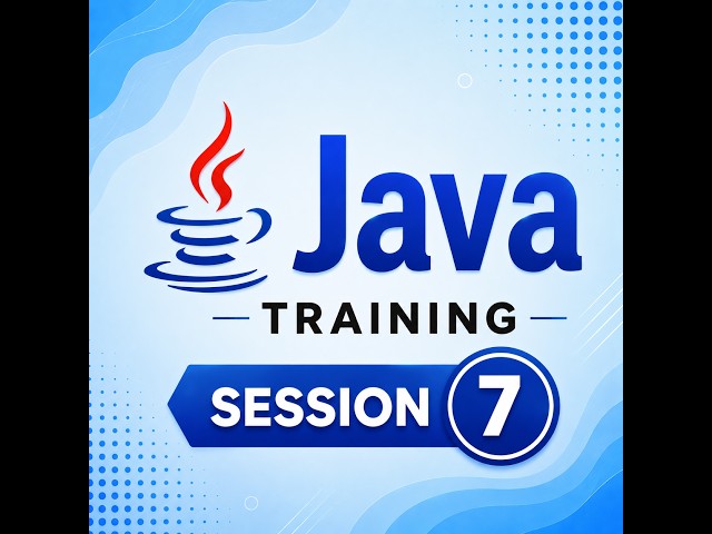Java Learning Hub - Session 7 - Constructors