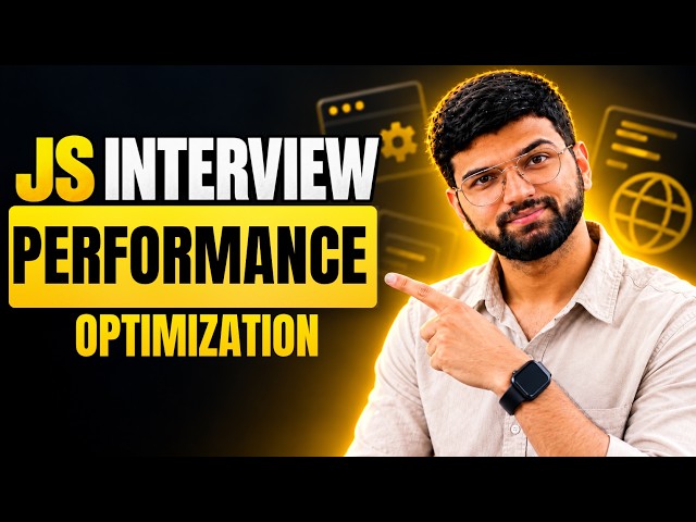 Debouncing, Throttling, Lazy Loading, and Tree Shaking in JavaScript | Performance Optimization