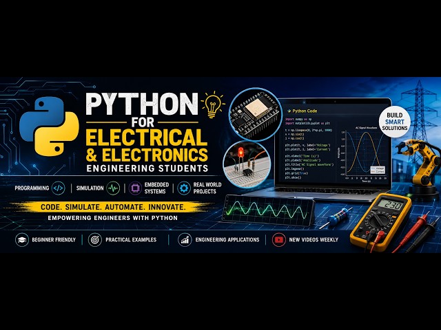 Circuit Analysis using Python | Electrical Engineering Simulation (Part 4)