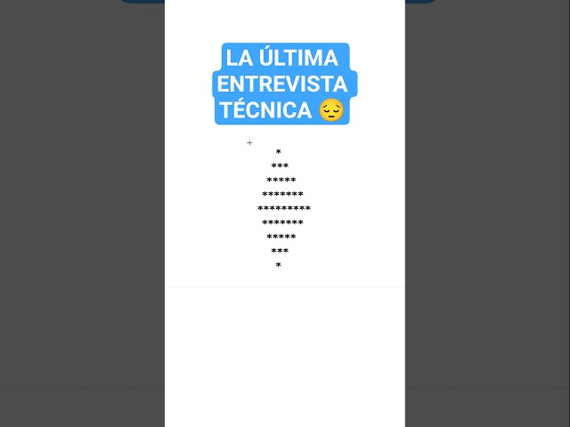 Imagínate que esta fuera tu ultima entrevista técnica 😔🗿#programacion #java #informatica