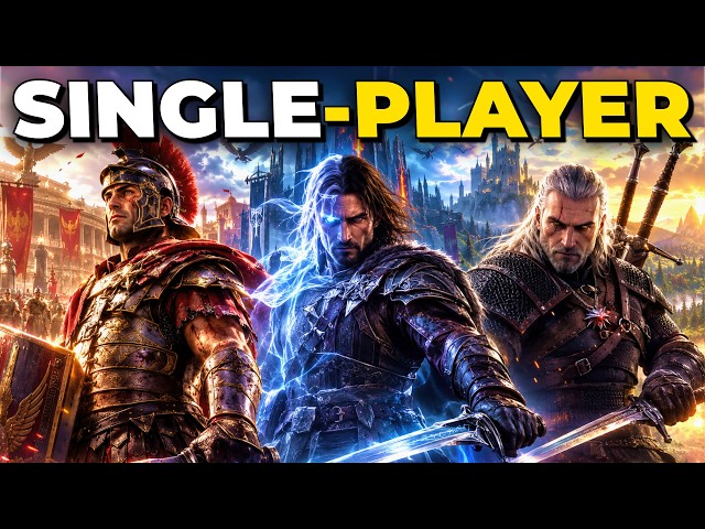 10 BEST Single Player Games Every Gamer Should Experience