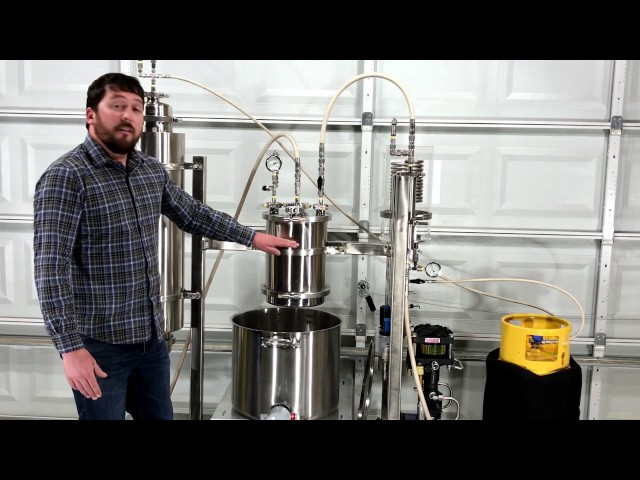 Summit T1 Extraction System Process Walk Through - Closed Loop Extraction Equipment