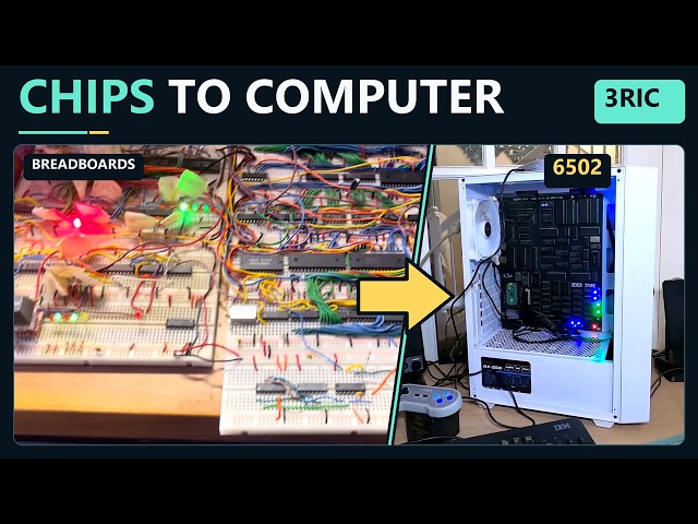 3RIC: From Breadboards to a Working 6502 Computer | Hackaday 2026