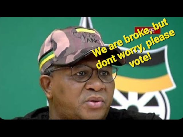 ANC is broke!
