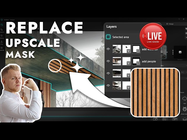 The ArchViz Tool We’ve Been Waiting For - Replace, Upscale & Mask Any Area