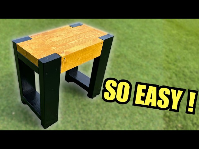 The Easiest DIY Stool Ever | Simple Wood Stool Anyone Can Build