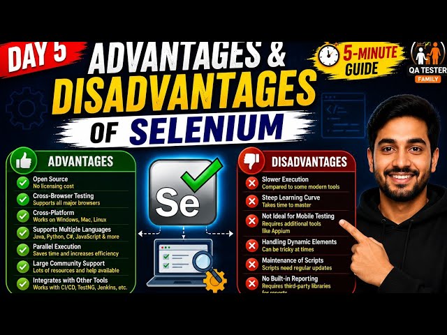 Selenium Advantages and Disadvantages Explained in 5 Minutes