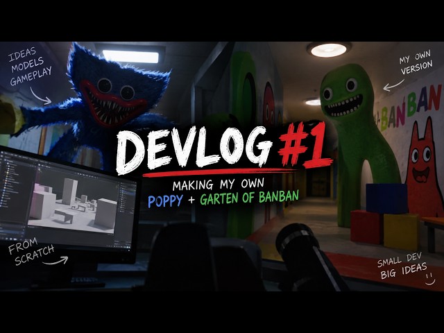 I Tried Making My Own Poppy Playtime… | Devlog #1