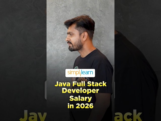 🔥Java Full Stack Developer Salary in 2025 #shorts #simplilearn