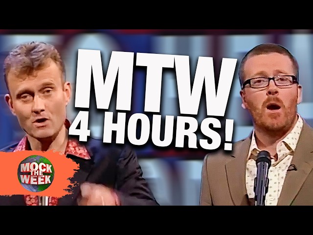 4 HOURS of MOCK THE WEEK! The Funniest British Comedy Moments!