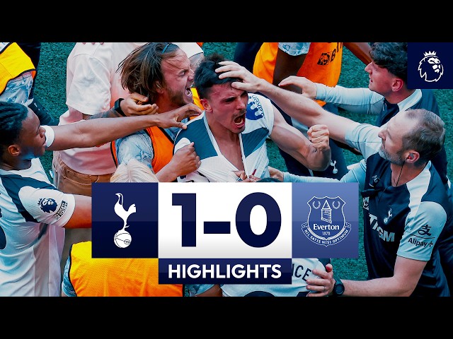 Palhinha goal secures survival | Spurs 1-0 Everton | Premier League Highlights