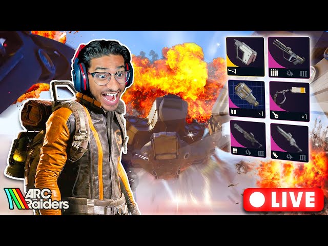 🔴LIVE - LOOT GOBLIN PLAYS ARC RAIDERS! (TEMPEST BP GIVEAWAY)