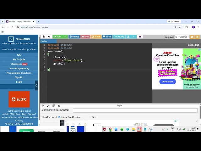C programming Day 1