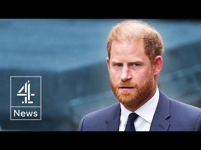 Prince Harry and others ordered to pay at least £9.5m to Daily Mail publisher over failed lawsuit