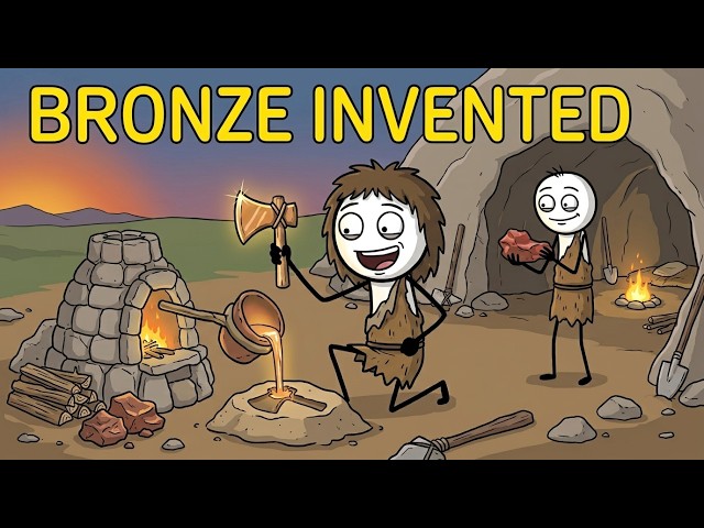 How did humans invent bronze