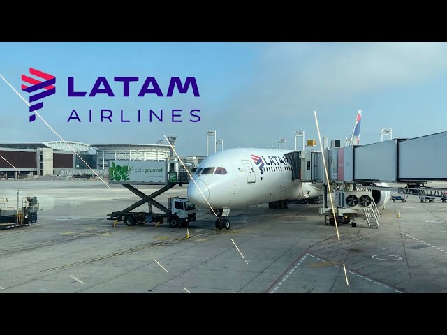 LATAM Madrid - Santiago de Chile | boeing 787-9 clase económica