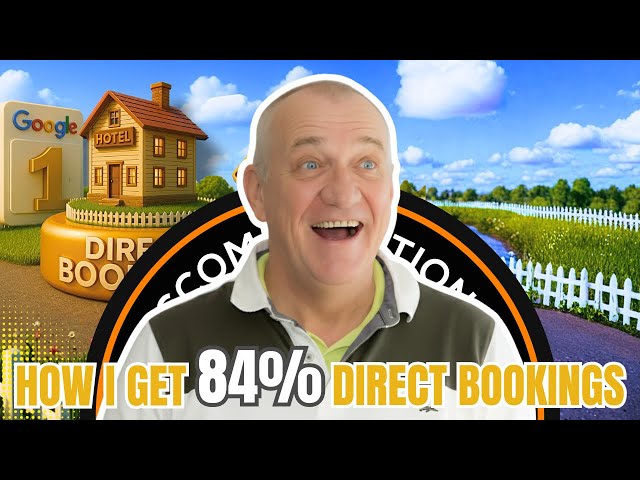 His business gets 84% direct bookings. Here's how. with Colin Battersby