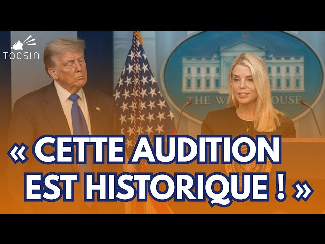 Epstein: Pam Bondi questioned under heavy guard! – Marc Gabriel Draghi