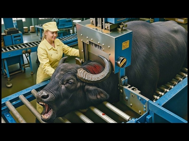 Inside Buffalo Hide to Premium Leather Jacket | Complete Factory Process Documentary