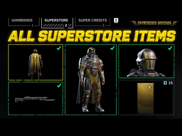 What You SHOULD Buy From the Super Store Helldivers 2