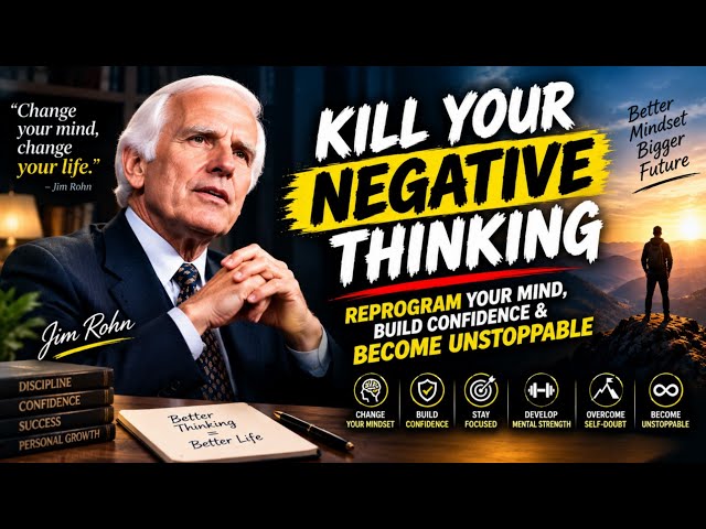 KILL YOUR NEGATIVE THINKING– Reprogram YourMind,BuildConfidence& Become Unstoppable DeepMotivational