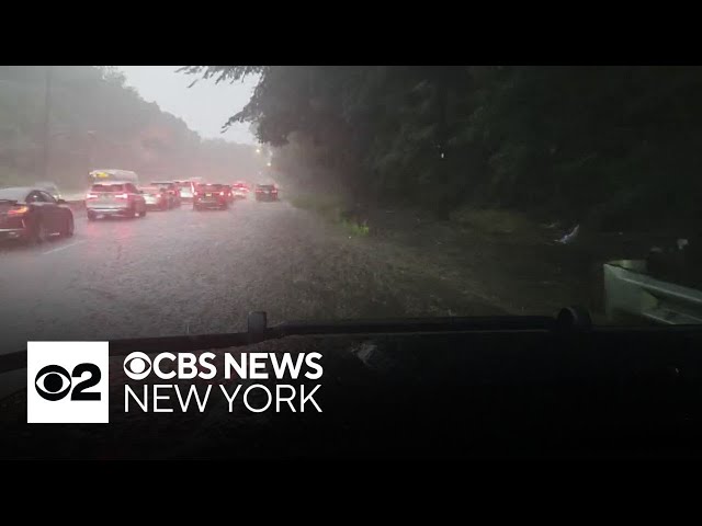 Parts of Bergen County, N.J. pounded by fast-moving torrential storm