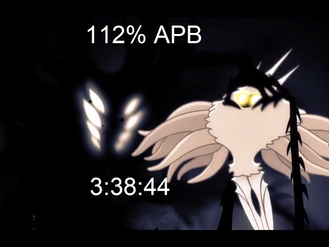 Hollow Knight 112% All Pantheon Bosses Speedrun in 3:38:44