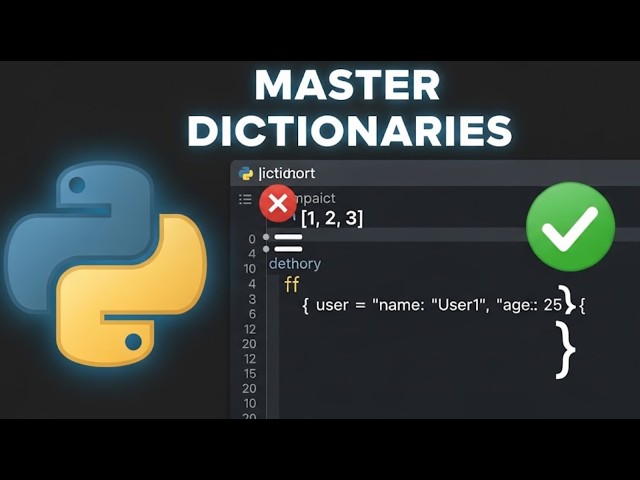 Python Dictionaries Tutorial: Methods, Get & Real Examples (2026)