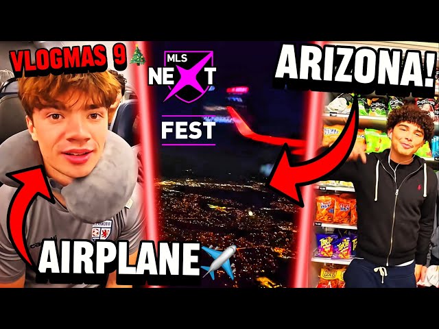MLS NEXT FEST TRAVEL VLOG!!! *BTS*