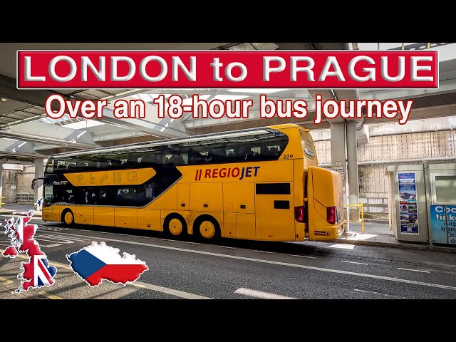 🇬🇧 London to  🇨🇿 Prague with RegioJet