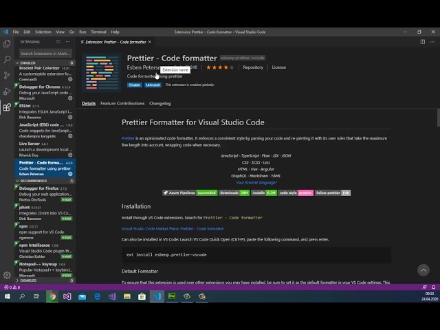 Vscode Kurulumu, Eklentileri ve Kullanımı
