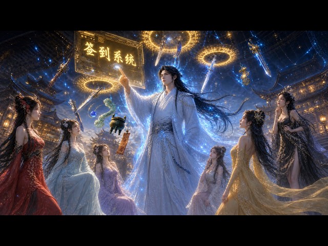 他覺醒簽到系統，每天躺平簽到就能不斷變强。 然後……他無敵了。#開局首座簽到極道帝兵
