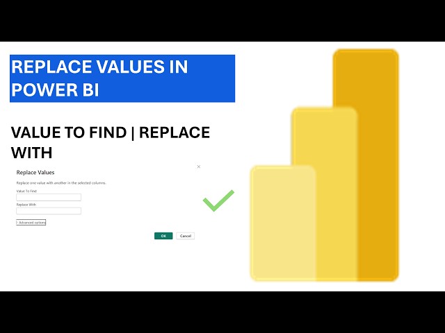 9 Replace Values in Power Query Editor in Power BI | POWER BI TUTORIAL IN ENGLISH