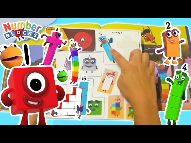 DIY Sticker Fun | Learn to Count | @Numberblocks