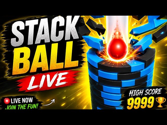 Stack Ball 🔴 Hindi Live 🔥☠️ #Stackball​ #Live