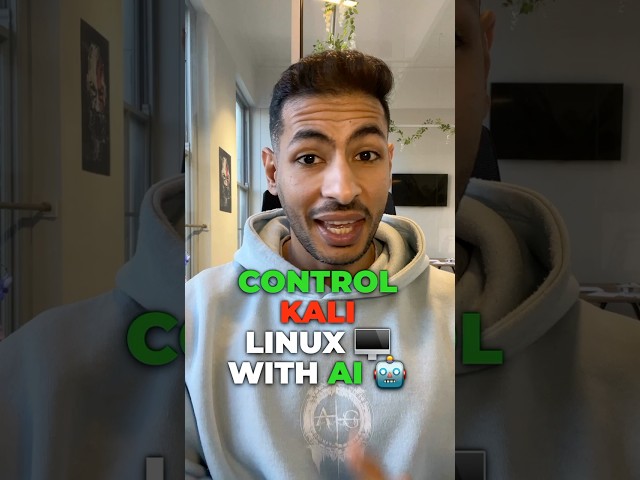 Control Kali Linux with AI! 🤖💻