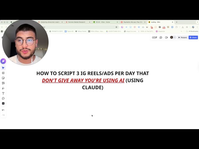 Script better IG reels that dont sound like AI (using AI)