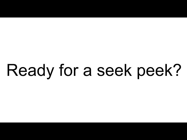 SEEK PEAK AGAIN!!!!