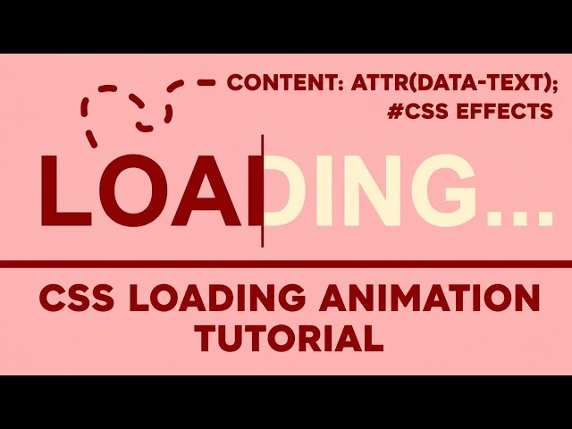 CSS Loading Animation Tutorial ✨#css #html #frontend #animation #csseffects  #coading 